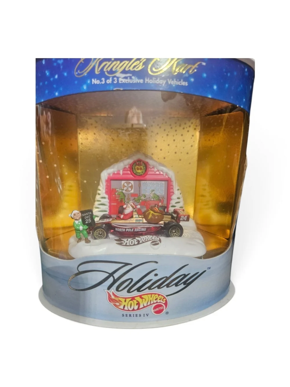 Mattel Hot Wheels Holiday Series Kringle’s Kruiser & Kringle’s Kart 1998 & 2000